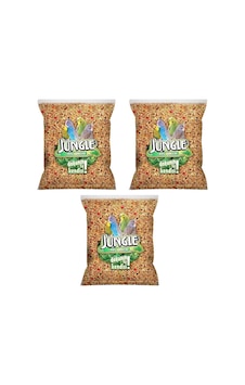 Jungle Poşet Muhabbet Kuşu Yemi 1 Kg (3 Adet) Jungle Poşet Muhabbet Kuşu Yemi 1 Kg (3 Adet)
