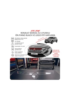 Boreal 2026 Hazır Kesim Ön Piano Black Ve Logo Kaplamaları 210 Mi Boreal 2026 Hazır Kesim Ön Piano Black Ve Logo Kaplamaları 210 Mi