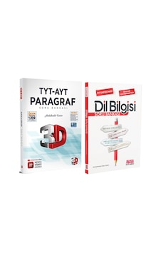 3d Yayınları Tyt Ayt Paragraf Ve Akm Dil Bilgisi Soru Bankası Seti 2 Kitap 3d Yayınları Tyt Ayt Paragraf Ve Akm Dil Bilgisi Soru Bankası Seti 2 Kitap
