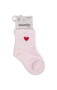 Katamino Felyon Kız Bebek Çorap 46355 Pembe Katamino Felyon Kız Bebek Çorap 46355 Pembe