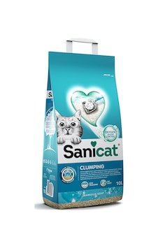 Sanicat Active Clumping White Marsilya Sabunlu Kedi Kumu 10 L