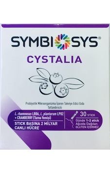 Symbiosys Cystalia Probiyotik Miktoorganizma İçeren Takviye Edici Gıda 30 Poşet Symbiosys Cystalia Probiyotik Miktoorganizma İçeren Takviye Edici Gıda 30 Poşet