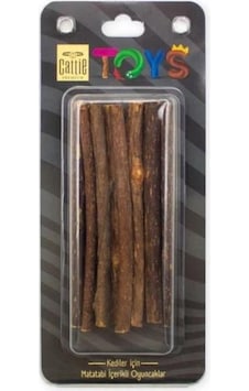 Cattie Matatabi İçerikli Kedi Oyuncağı İnce Çubuk 12cm 15li Cattie Matatabi İçerikli Kedi Oyuncağı İnce Çubuk 12cm 15li