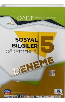 2021 ÖABT Sosyal Bilgiler Öğretmenliği 5 Deneme- Nobel Sınav 2021 ÖABT Sosyal Bilgiler Öğretmenliği 5 Deneme- Nobel Sınav