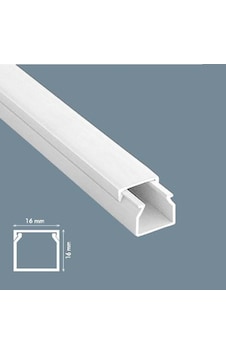 Mutlusan Kablo Kanalı 240 Metre 16X16 Mm Canalex Yapışkan Bantlı Mutlusan Kablo Kanalı 240 Metre 16X16 Mm Canalex Yapışkan Bantlı