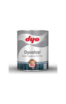 Dyo Stop Rutubetli Yüzeyler Için Özel Boya 0,75 Lt. Dyo Stop Rutubetli Yüzeyler Için Özel Boya 0,75 Lt.