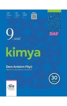 Eis 9.sınıf Kimya Ders Anlatım Föyü 30 Föy Eis 9.sınıf Kimya Ders Anlatım Föyü 30 Föy