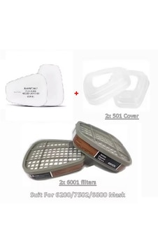 3m 6200-7502 -6800 Uyumlu Filtre Set