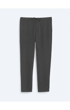 Kip Siyah Çizgili Dokuma Jogging Fit Casual Pantolon Siyah Kip Siyah Çizgili Dokuma Jogging Fit Casual Pantolon Siyah