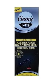Clemy 100ml Tüy Dökücü Krem Erkek Karınca Yağı Clemy 100ml Tüy Dökücü Krem Erkek Karınca Yağı