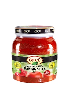Öncü Domates & Biber Karışık Salçası Pet 1600 G Öncü Domates & Biber Karışık Salçası Pet 1600 G
