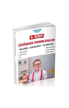 3. Sınıf Zihinden Problemler Bilsem-Kanguru-Olimpiyat / Kolektif 3. Sınıf Zihinden Problemler Bilsem-Kanguru-Olimpiyat / Kolektif