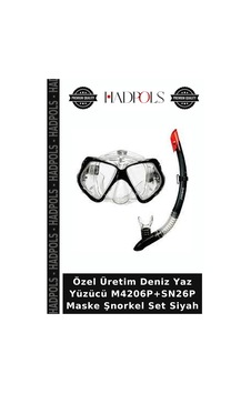 Özel Üretim Deniz Yaz Yüzücü M4206p+sn26p Maske Şnorkel Set Siyah Özel Üretim Deniz Yaz Yüzücü M4206p+sn26p Maske Şnorkel Set Siyah