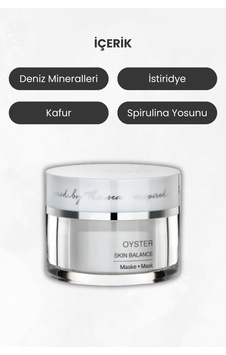 Oyster - Yağ Dengeleyici Arındırıcı Maske - 56983202 Oyster - Yağ Dengeleyici Arındırıcı Maske - 56983202
