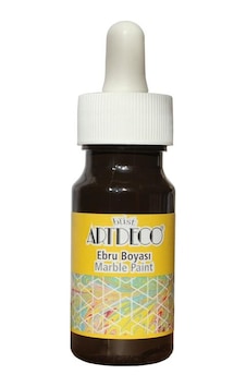 Artdeco Ebru Boyası 30ml Kahverengi - 2 Adet