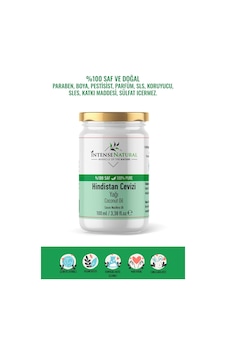 Intense Natural Hindistan Cevizi Yağı Soğuk Sıkım 100 ML Intense Natural Hindistan Cevizi Yağı Soğuk Sıkım 100 ML