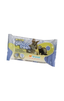 Ferplast Genico Fresh Kemirgen Temizlik Mendili 15'li 13x20 Cm