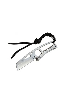 Gear Hit Cutter Tx01 Kamp Bıçağı Metal 19 Cm - İpli Sap, Kılıflı