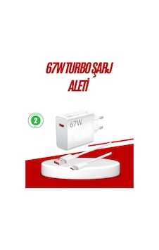 67 Watt Type C Hızlı Şarj Cihazı P30 P40 Mate 20 Pro Uyumlu