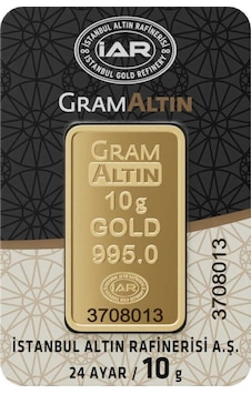 10 Gr 24 Ayar İar Gram Altın