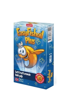 Easyfishoil Plus Tutti Frutti 30 Çiğneme Tableti Easyfishoil Plus Tutti Frutti 30 Çiğneme Tableti