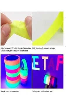 Sunup Sn-24881 Kendinden Yapışkanlı Kesilebilir Dekoratif Uv Neon Dıy Bant