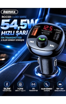 Lodi Serisi 54,5w Pd+qc 2 Usb-a / 1 Usb-c Araç Şar Lodi Serisi 54,5w Pd+qc 2 Usb-a / 1 Usb-c Araç Şar