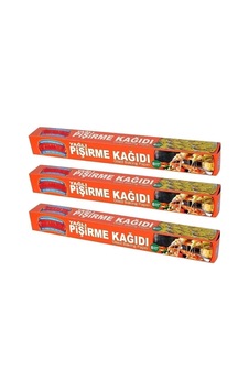 3 Adet Pratikon Yağlı Pişirme Kağıdı