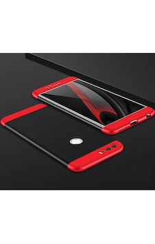 Huawei P9 Lite 2017 Kılıf Zore Ays Kapak Siyah-Kırmızı Huawei P9 Lite 2017 Kılıf Zore Ays Kapak Siyah-Kırmızı