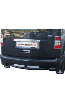 VW Caddy Arka Tampon Giydirme Fiber 2003-2010