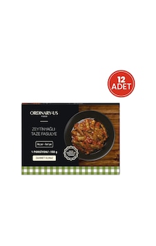 Ordinary-Us Zeytinyağlı Taze Fasülye 12'li