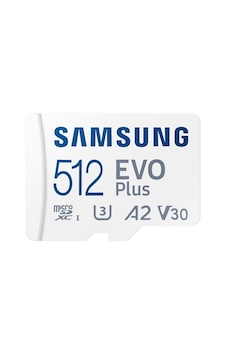 Samsung 512gb Evo Plus Mıcrosdxc Uhs-ı U3 V30 A2 160mb/s Mb-mc512sa/tr Samsung 512gb Evo Plus Mıcrosdxc Uhs-ı U3 V30 A2 160mb/s Mb-mc512sa/tr