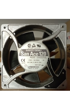 Sanyo Denki 109s025ul 230v 14-12w 0.08-0.07a Cooling Fan