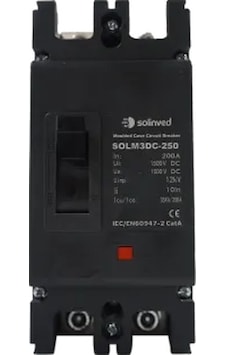 Solinved 200a 1000v 2 Kutuplu Dc Şalter - Solm3dc-200