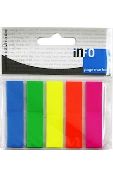 İnfo Notes 12x50 Sayfa Ayracı Dikdörtgen Çok Renkli İnfo Notes 12x50 Sayfa Ayracı Dikdörtgen Çok Renkli