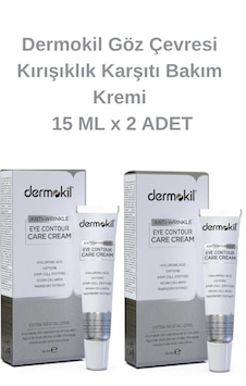 Dermoki L Göz Çevresi Bakim Kremi 15 Ml X 2 Adet