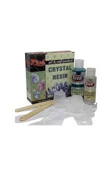 Rich Crystal Resin Transparan Şeffaf Kristal Reçine Set 195 Cc Rich Crystal Resin Transparan Şeffaf Kristal Reçine Set 195 Cc