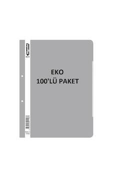 Bigpoint Telli Dosya Eco Gri X 100 Adet Diğer Bigpoint Telli Dosya Eco Gri X 100 Adet Diğer