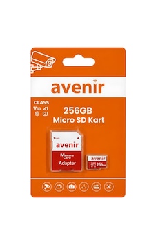 Avenir 256gb U3 V30 A1 Ultra Hızlı Micro Sd Hafıza Kartı
