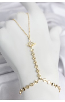 Gold Renk Pirinç Kutup Yıldızı Zirkon Taşlı Şahmeran Çok Renkli 32074092