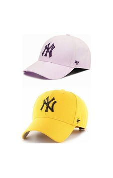 Gyes Spor Ny Şapka Unisex 2'li Takım Arkası Cırtlı Ayarlanabilir Toz Pembe Sari Çok Renkli Gyes Spor Ny Şapka Unisex 2'li Takım Arkası Cırtlı Ayarlanabilir Toz Pembe Sari Çok Renkli