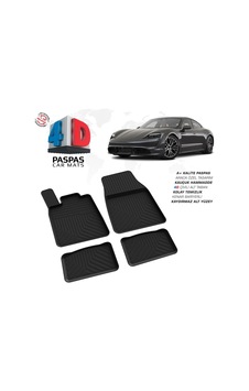 Porsche Taycan 4d Araca Özel Havuzlu Kauçuk Paspas 2020 Üzeri