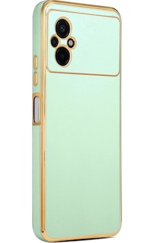 Xiaomi Poco M5 Kılıf Zore Bark Kapak Light Green Xiaomi Poco M5 Kılıf Zore Bark Kapak Light Green