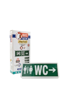 Horoz Robson 3w 160 Lümen Şarjlı Wc Sağ Tuvalet Yön Levhası 2'li Paket Horoz Robson 3w 160 Lümen Şarjlı Wc Sağ Tuvalet Yön Levhası 2'li Paket
