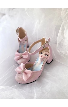 Nese Shoes Kız Çocuk Fiyonklu Prenses Topuklu Ayakkabı Pembe Nese Shoes Kız Çocuk Fiyonklu Prenses Topuklu Ayakkabı Pembe