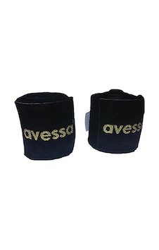 Avessa 5 Metre Elastik Boks Bilek Bandajı Siyah Avessa 5 Metre Elastik Boks Bilek Bandajı Siyah