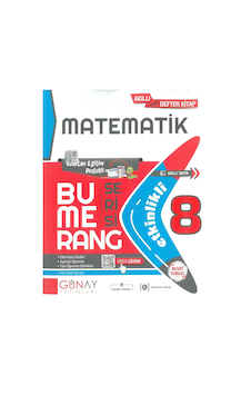 8 Sınıf Matematik Etkinlikli Bumerang Serisi Günay 8 Sınıf Matematik Etkinlikli Bumerang Serisi Günay