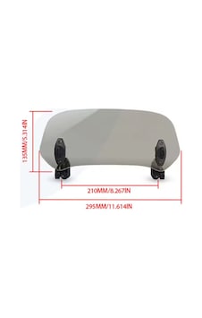Gogo Deflektör Çift Bağlantılı Rüzgar Saptırıcı Füme Siperlik Cam Uzatma Siyah Bağlantı 295x135mm Gogo Deflektör Çift Bağlantılı Rüzgar Saptırıcı Füme Siperlik Cam Uzatma Siyah Bağlantı 295x135mm