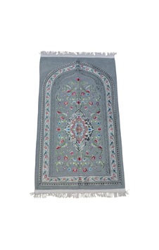 Astarlı Premium Şönil Seccade 67x112 Cm Çok Renkli-3 Astarlı Premium Şönil Seccade 67x112 Cm Çok Renkli-3