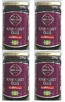 Manisa Birlik Karadut Özü Soğuk Sıkım 4 x 340 G Manisa Birlik Karadut Özü Soğuk Sıkım 4 x 340 G